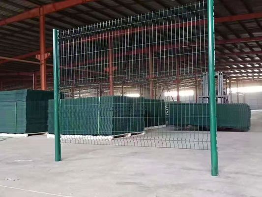 H1.8m Welded Garden Fence , Pvc Coated Welded Wire Mesh Panels